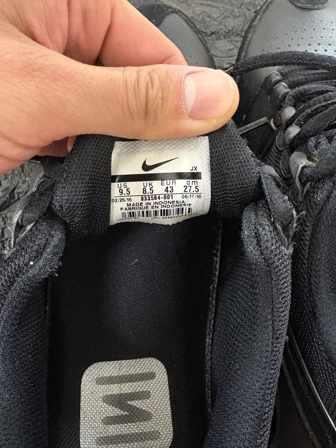 Nike 2016 shox avenue black metalic silv 상품이미지6