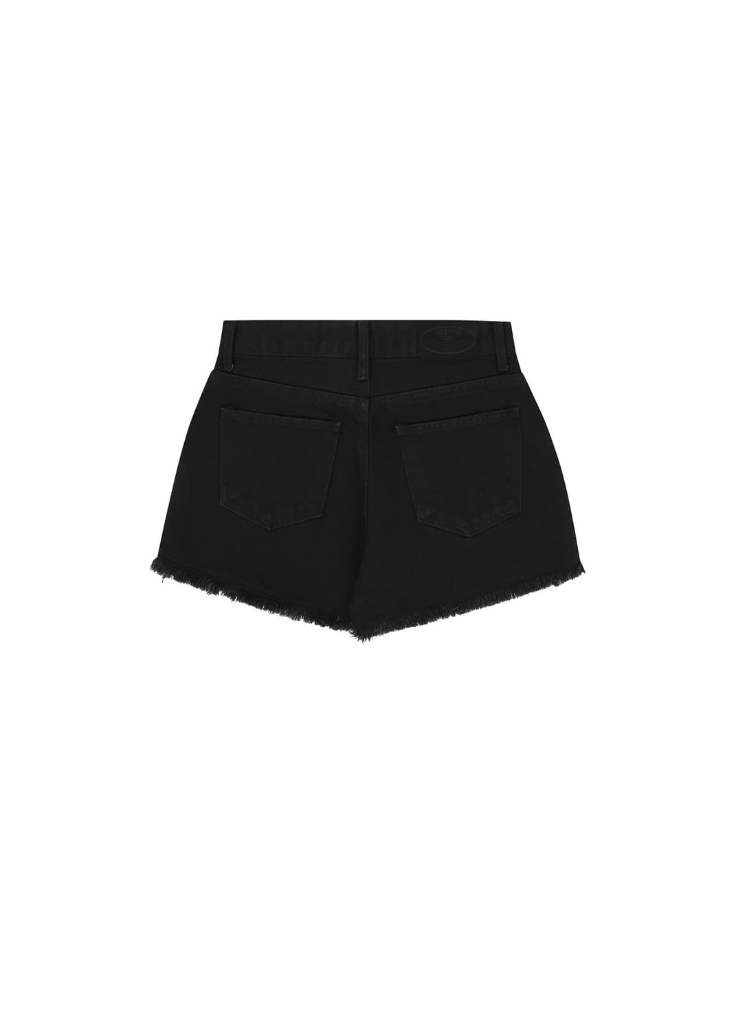 보헤미안서울 DAMAGE BLACK SHORTS BLACK   상품이미지4