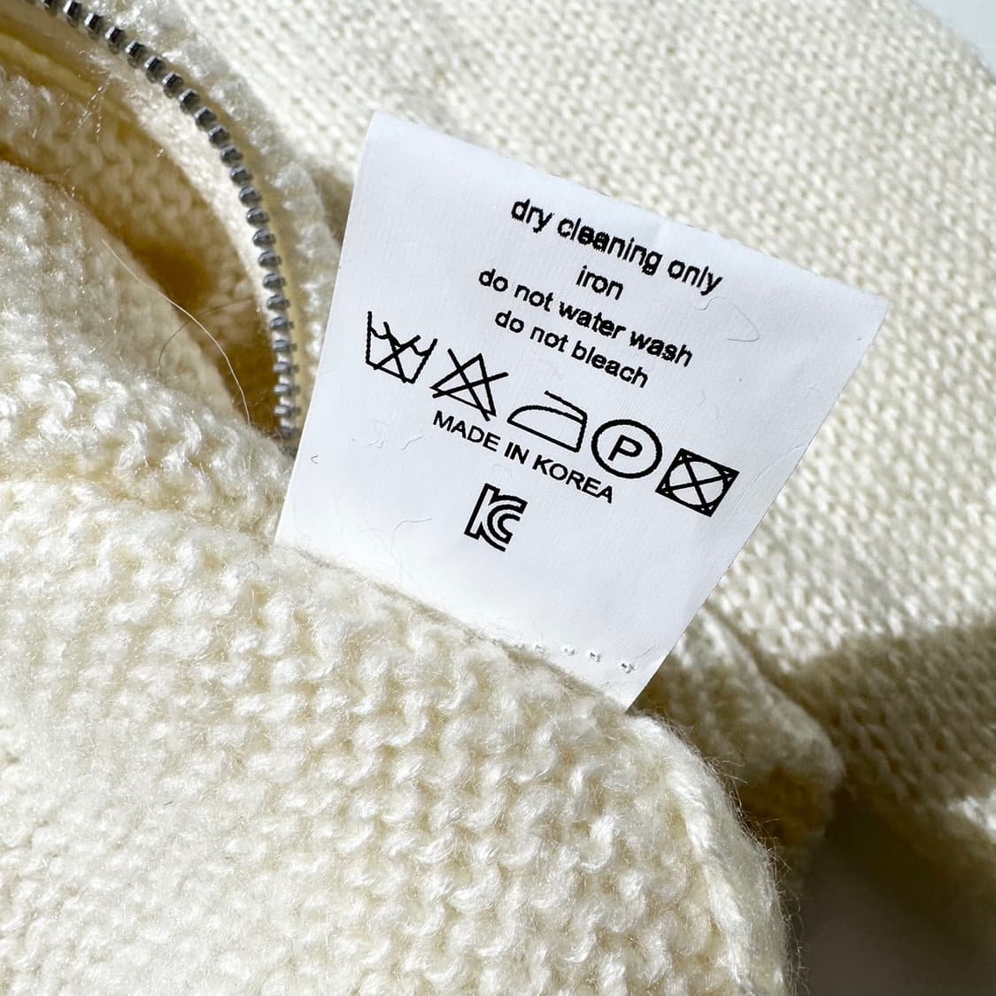 (새상품) 알렌느 울 블렌드 하이넥 니트 집업 가디건 상품이미지10