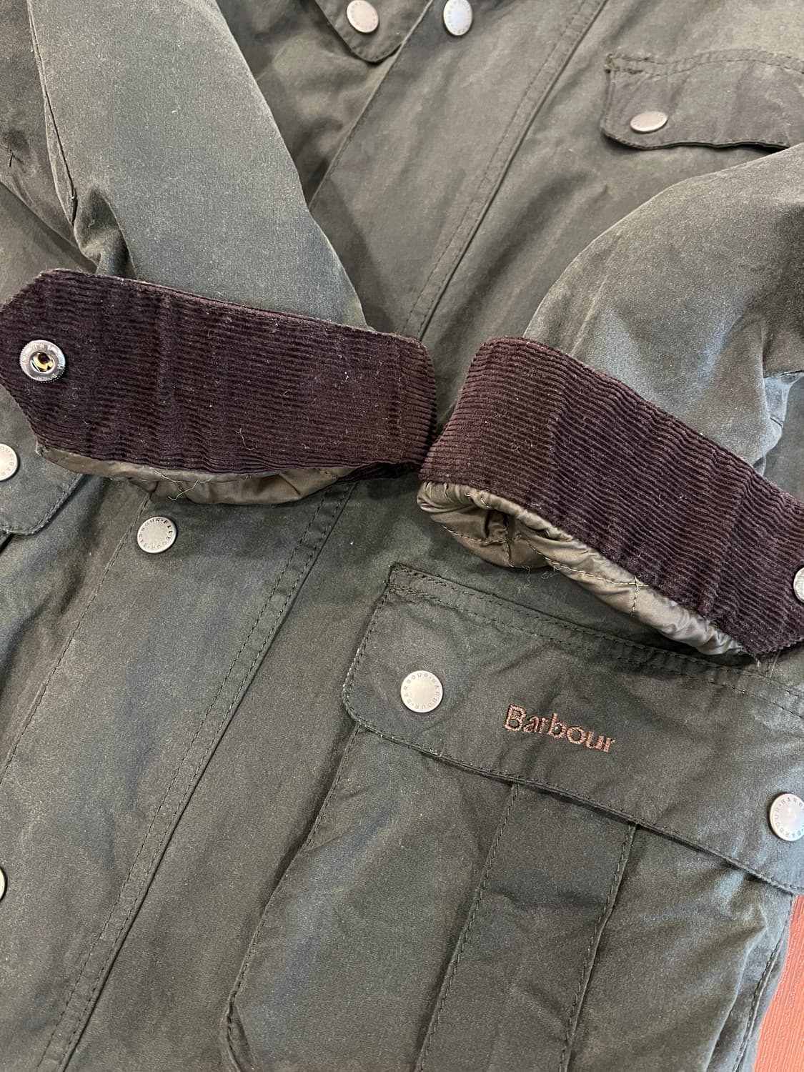 Barbour 바버 인터네셔널 듀크 왁스 자켓 상품이미지9