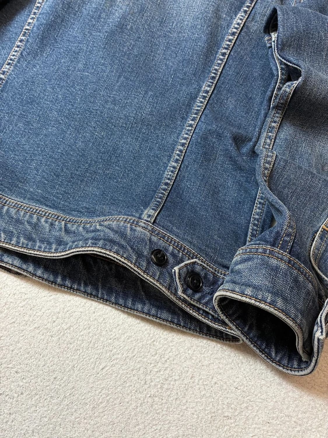 에드윈 00's 오리지널 재패니즈 데님 트러커 자켓 PN7809 상품이미지8