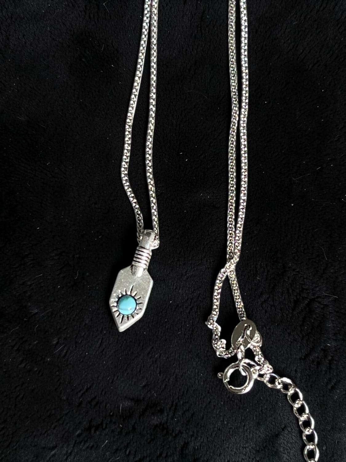 빈티지 터키석 팬던트 목걸이 상품이미지4