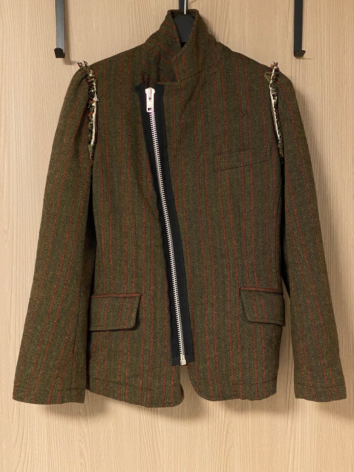 Comme des garcons tweed docking jacket 상품이미지2