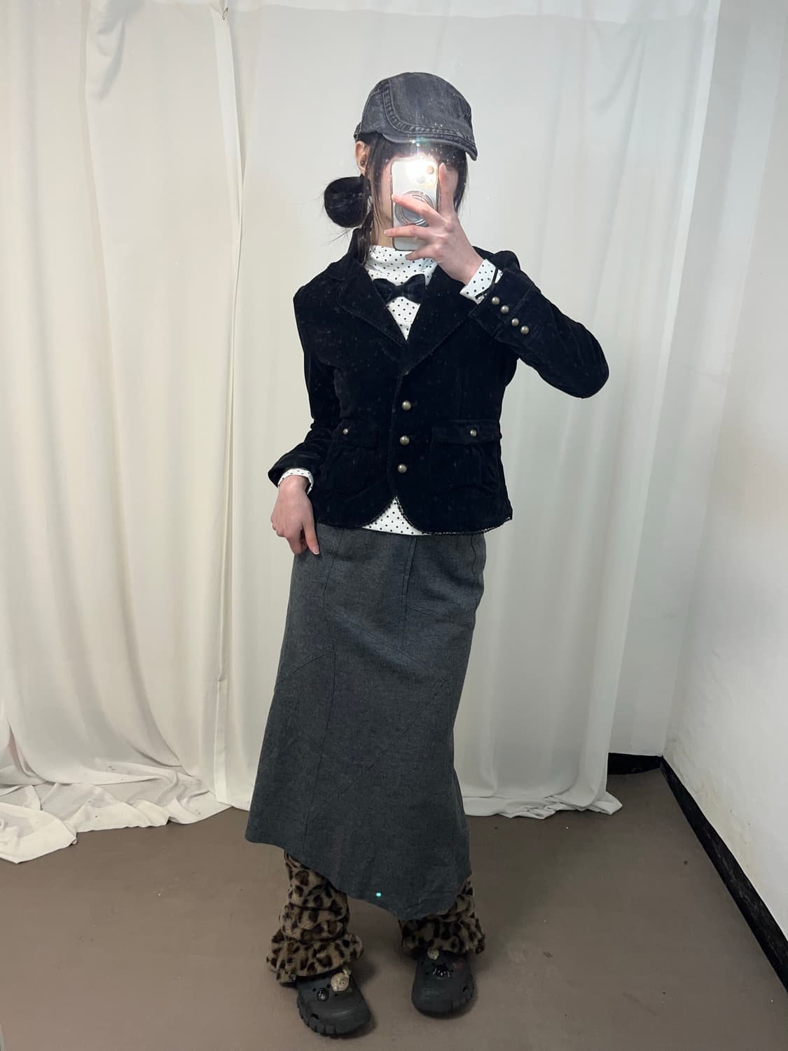 로맨틱 벨벳 레이스 블레이저 상품이미지1