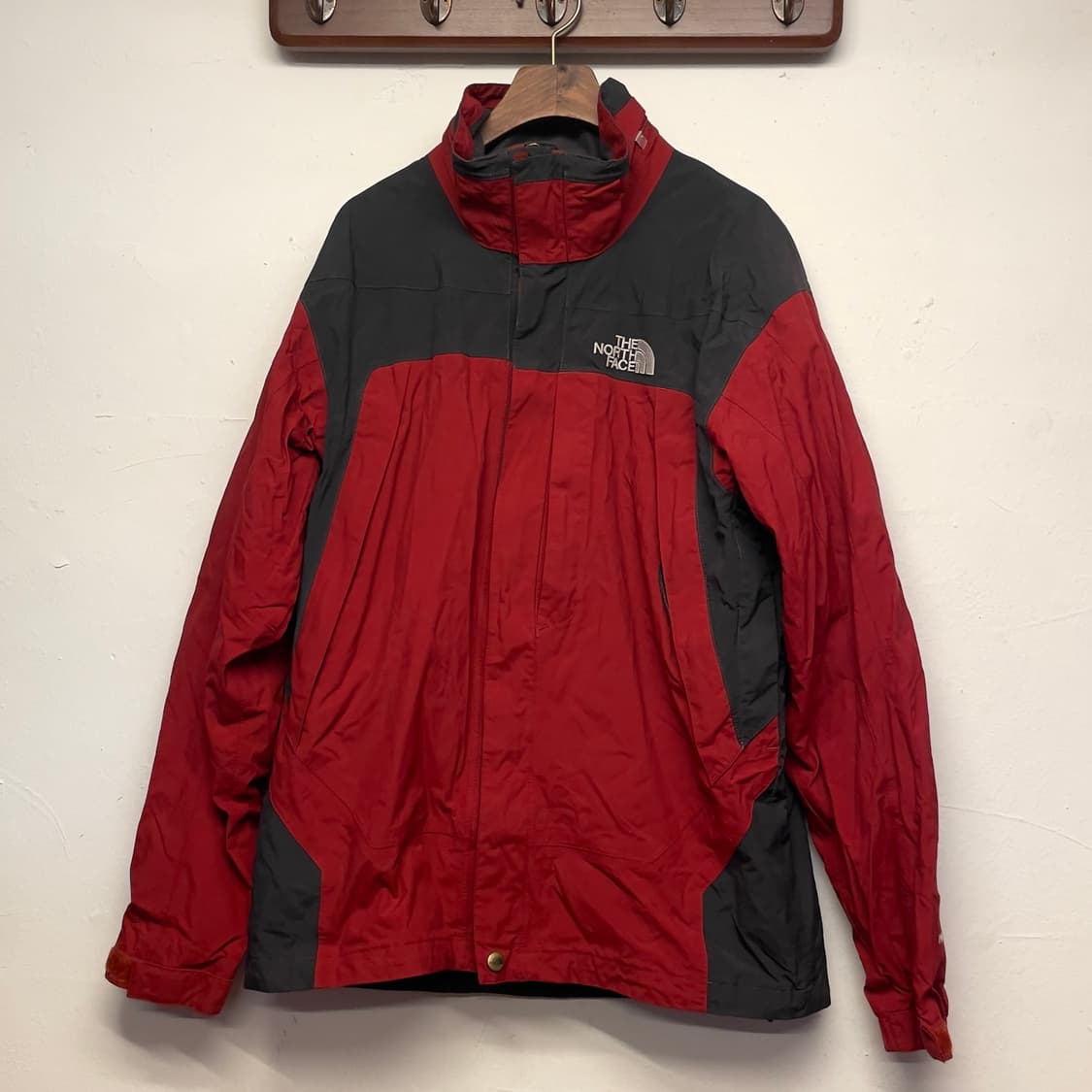 노스페이스 하이벤트 레드 바람막이 자켓  상품이미지1