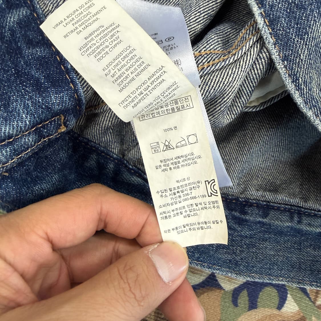 (M)폴로 랄프로렌 워싱 트러커 데님 자켓 상품이미지3