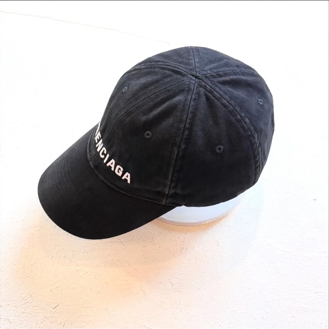 발렌시아가 블랙 볼캡 상품이미지3