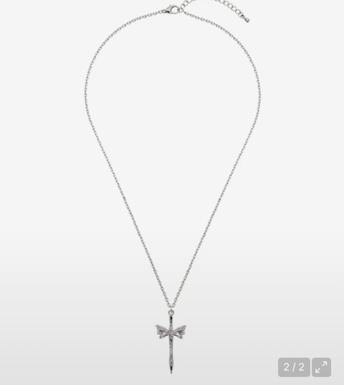 에브리벌스데이 Ribbon sword necklace M  상품이미지2