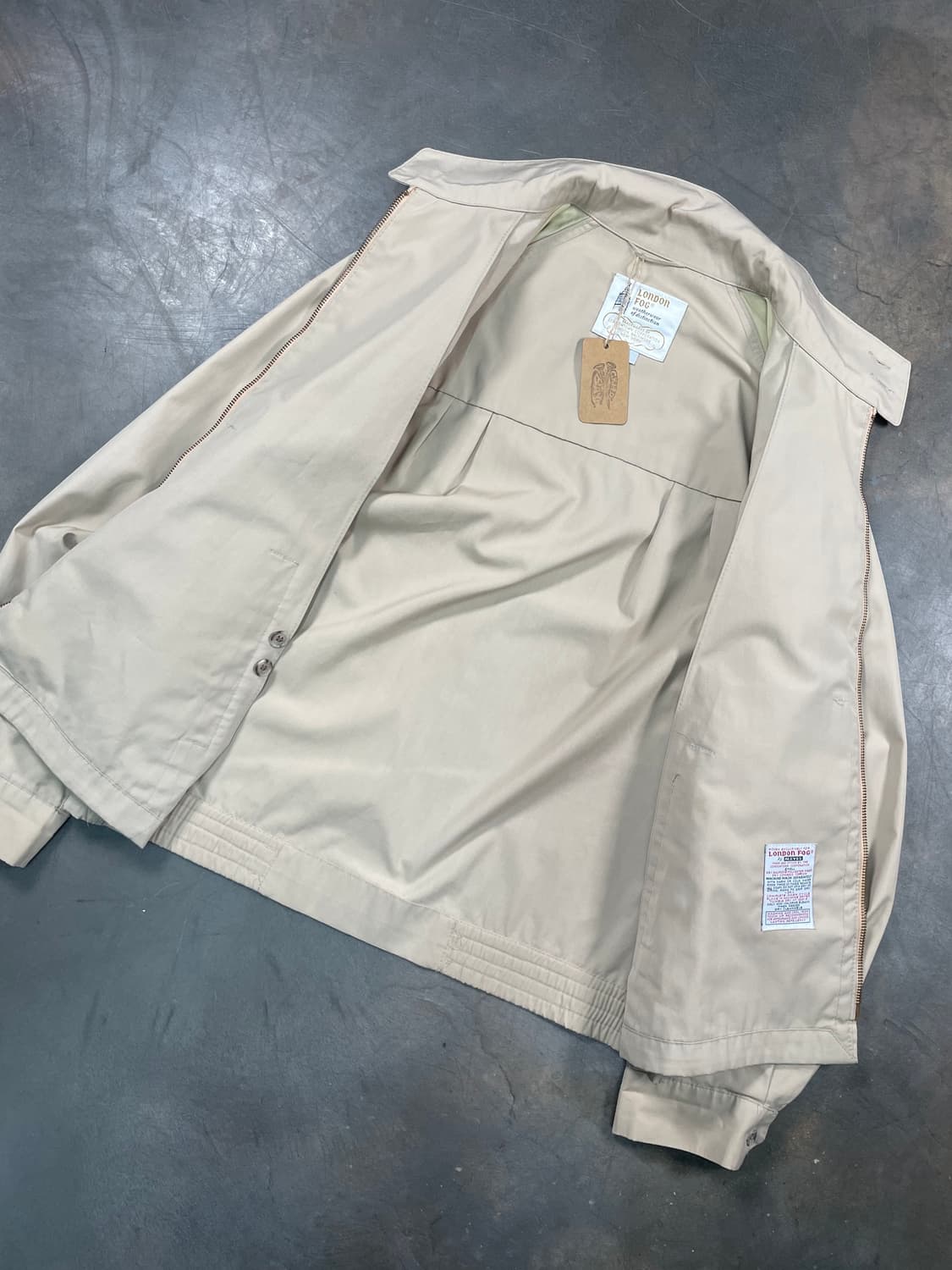 런던포그 g9 바라쿠타 블루종 자켓 상품이미지3