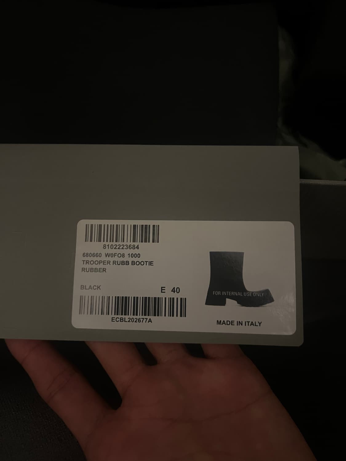 발렌시아가 트루퍼 부츠 40 상품이미지4