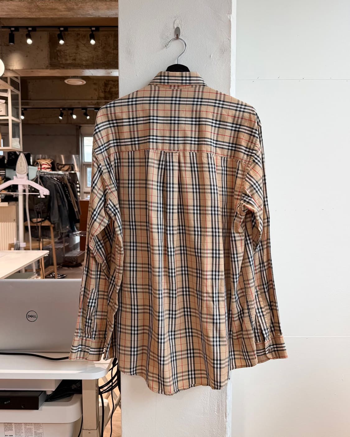 버버리 브라운 노바체크 셔츠  상품이미지7