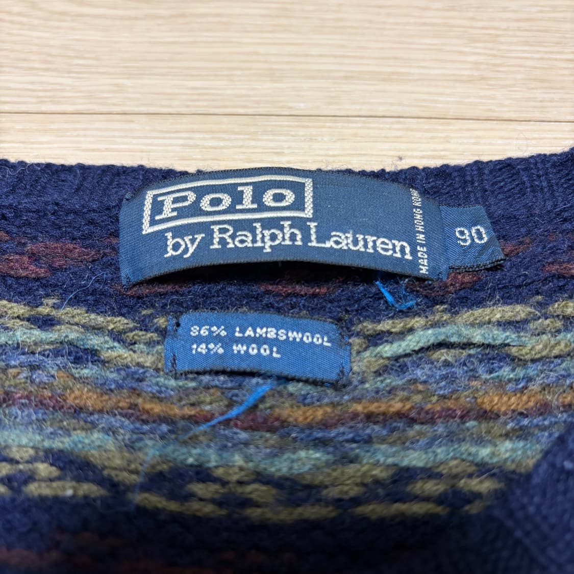 폴로 랄프로렌 00s 페어아일 니트 상품이미지3