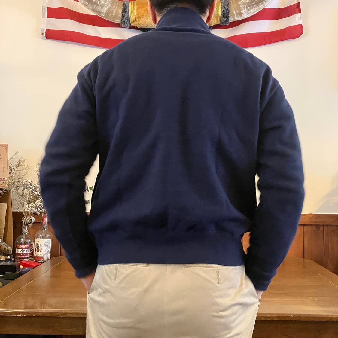 UCLA 심볼 패치 스웻자켓 L 상품이미지10