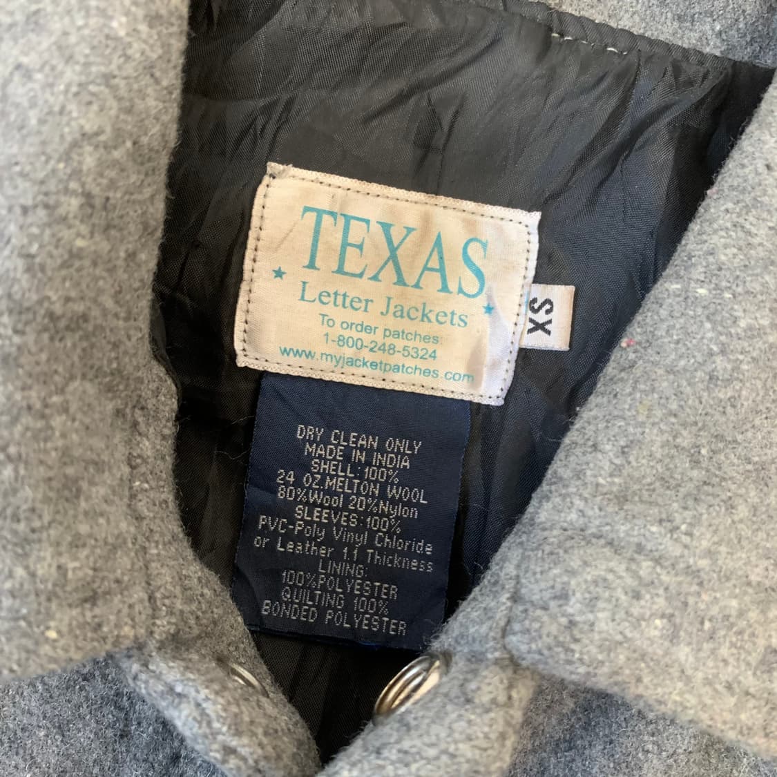 빈티지 바시티자켓 xs 상품이미지6