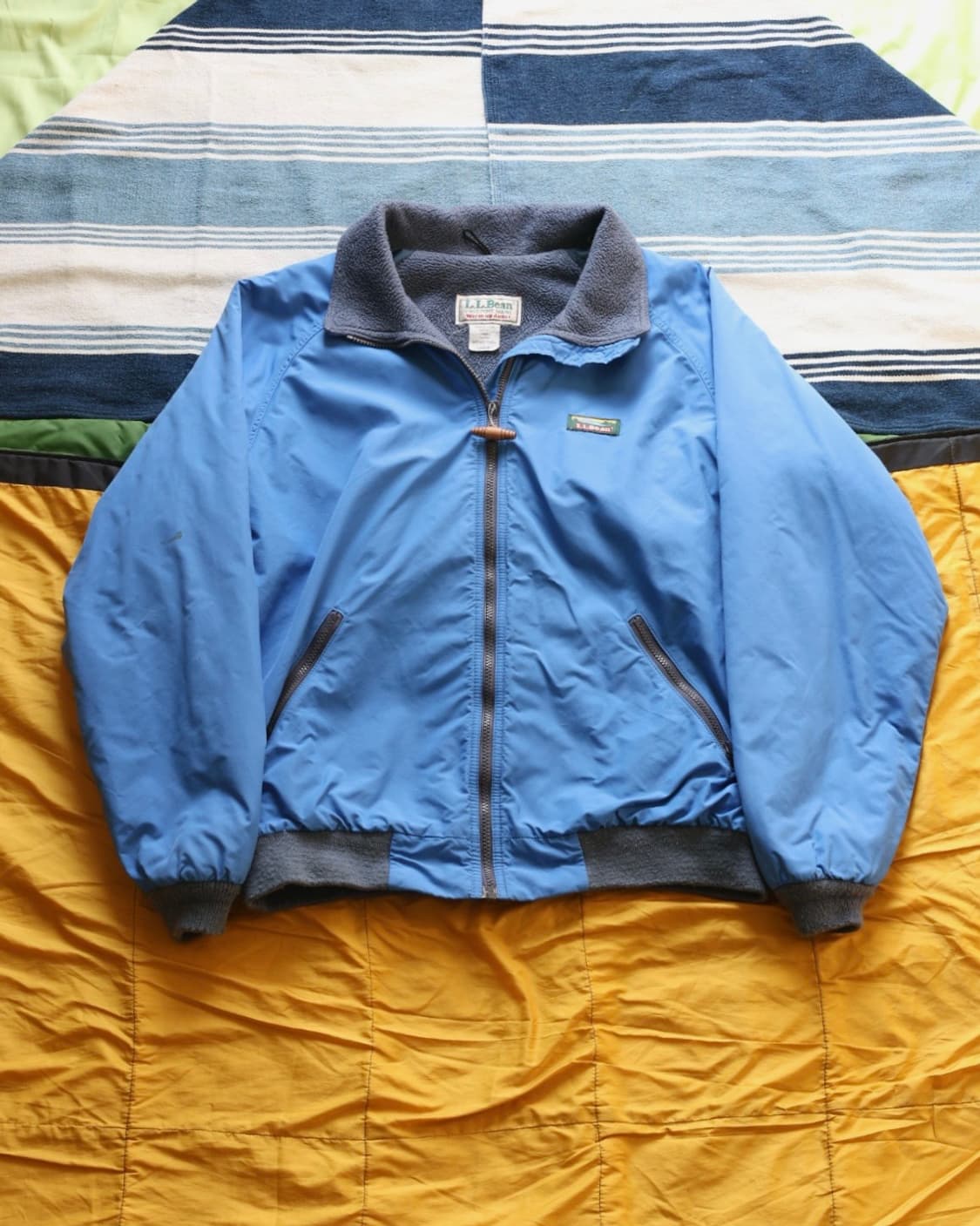 엘엘빈 80s 웜업 자켓 상품이미지1