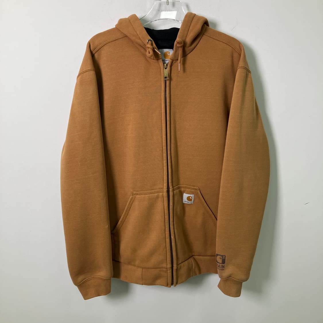 칼하트 레인 디펜더 써멀 베이지 후드집업 S 상품이미지1