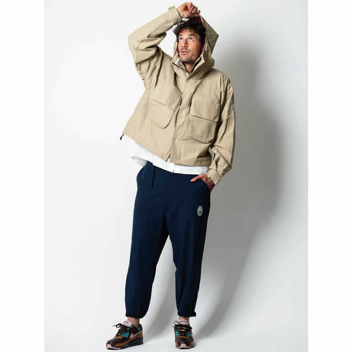 CAL O LINE Water Repellent Nylon Jacket 상품이미지3
