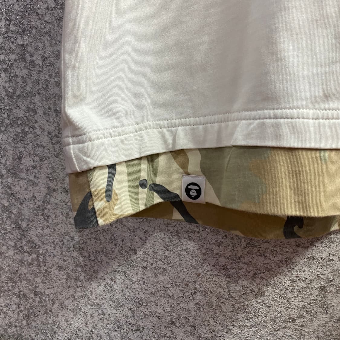 에이프 카모 반팔티셔츠 B4343 상품이미지3