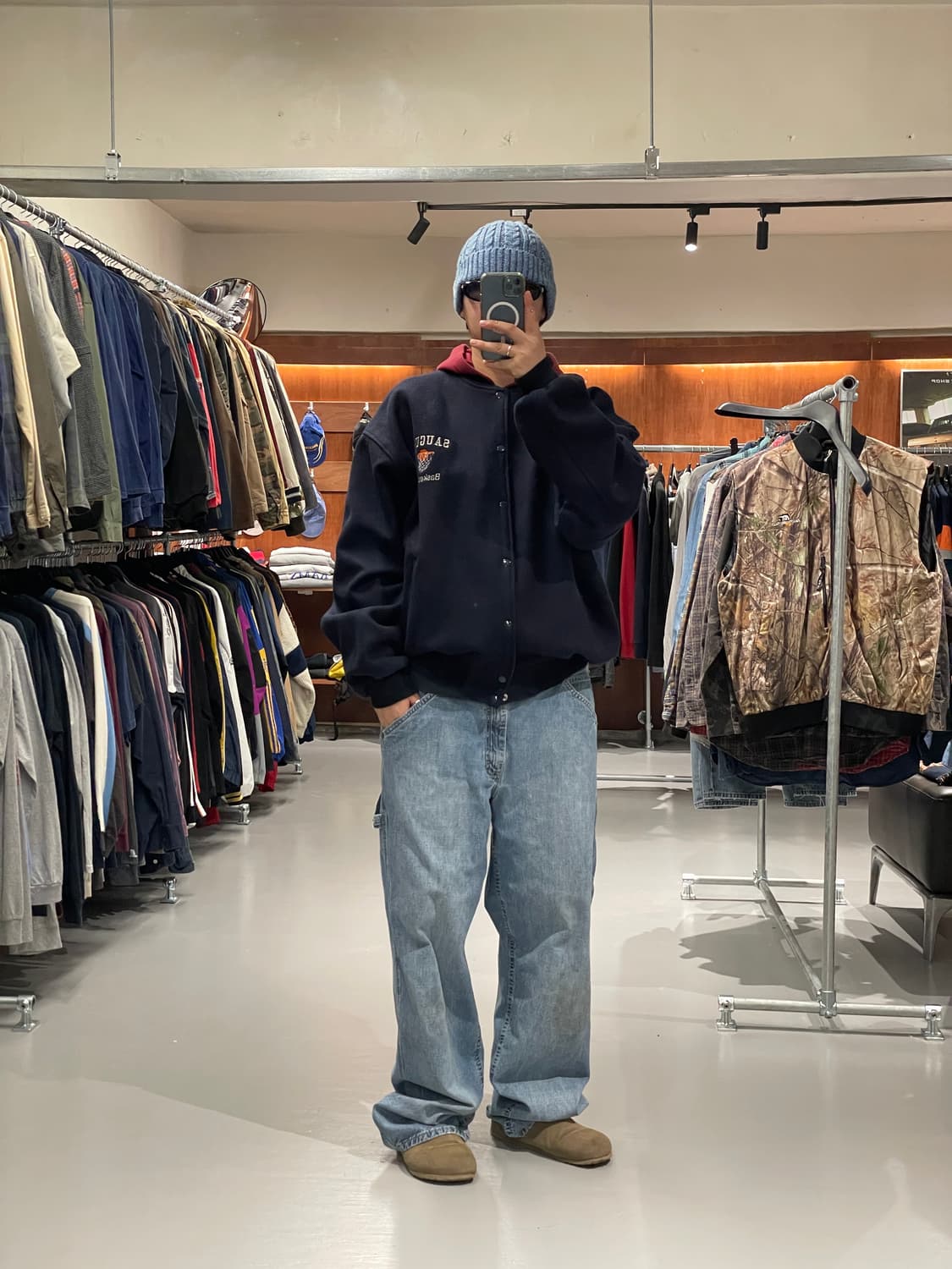 90's USA 울 바시티 자켓 상품이미지4