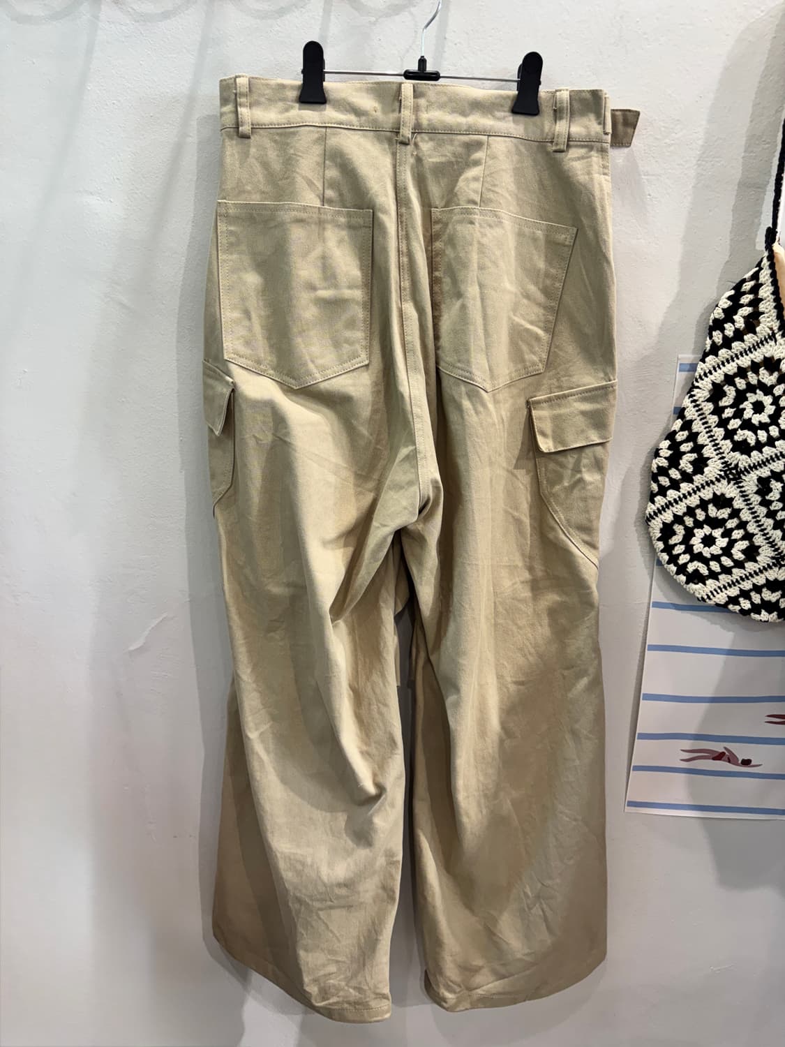 밑단 스트링 카고팬츠 상품이미지6