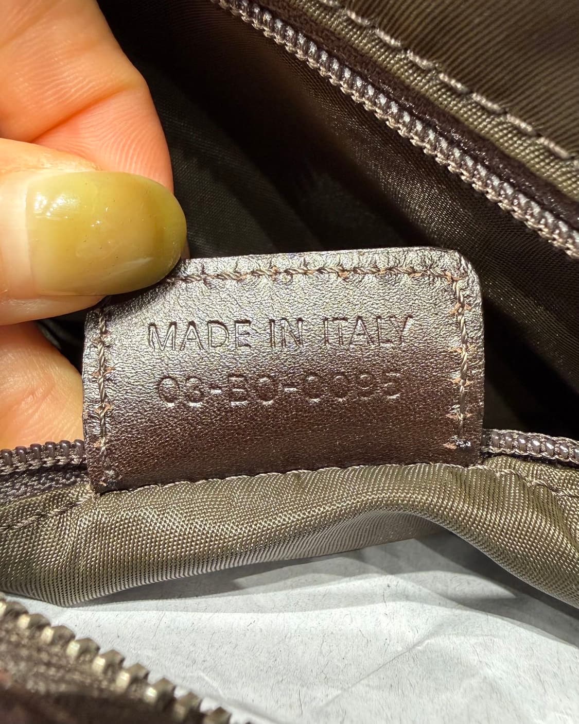 크리스찬 디올 브라운 로맨틱 오블리크 숄더백  상품이미지9