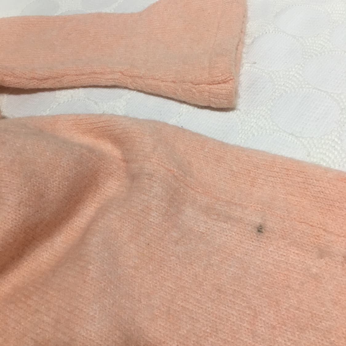 vintage 핑크 니트 머플러 원피스 상품이미지10