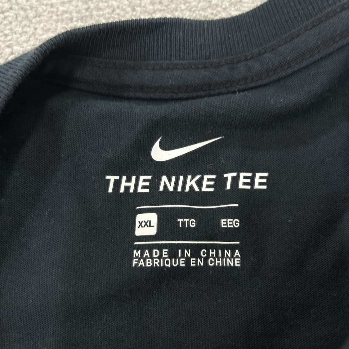 나이키 대한민국 축구 대표팀 블랙 긴팔 티셔츠 2XL 상품이미지2