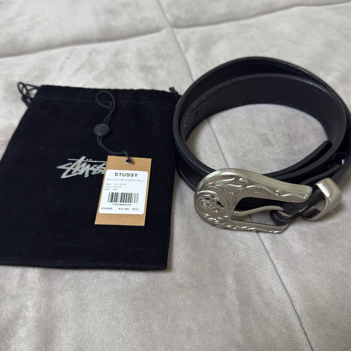 스투시 24SS LINK COWBOY BELT 상품이미지3