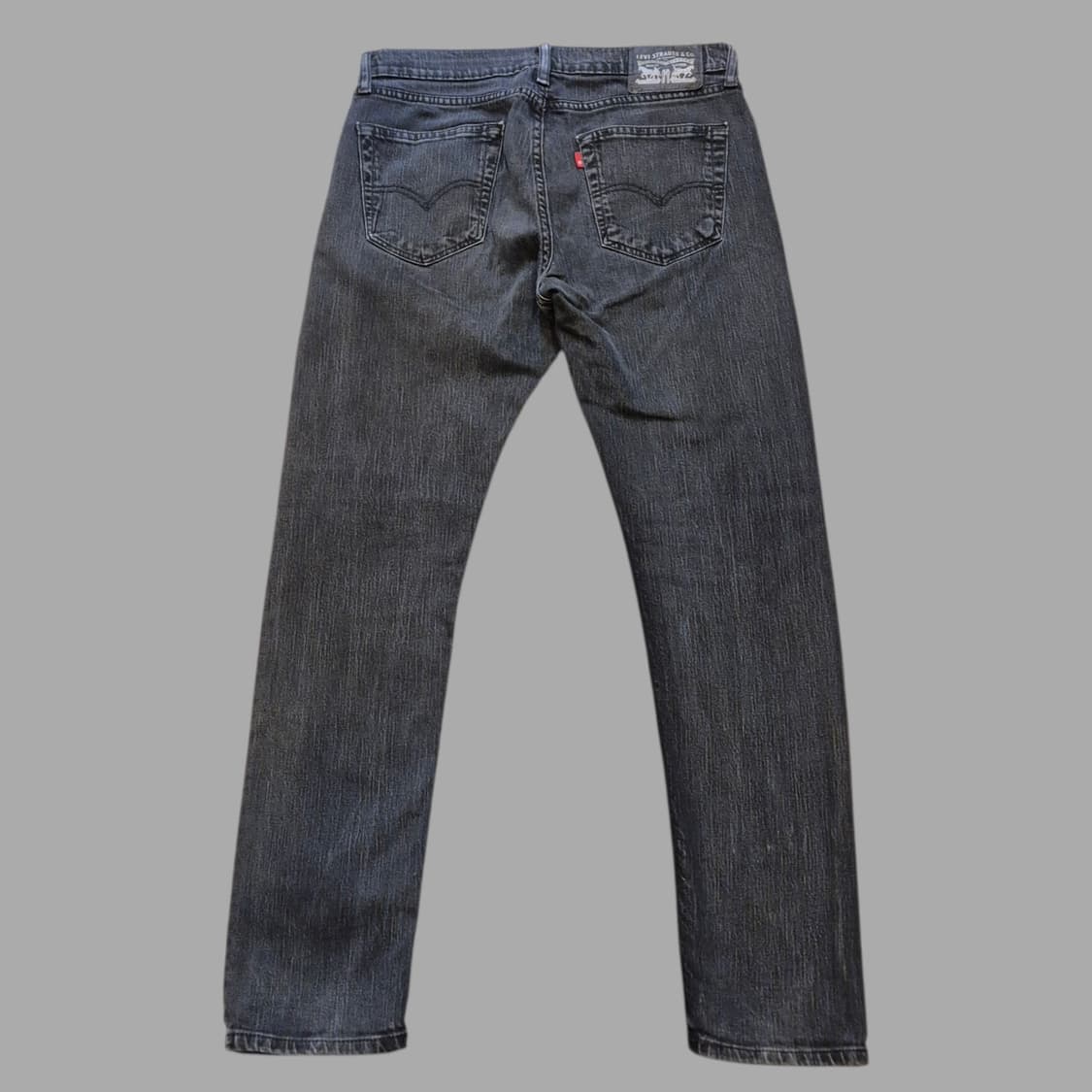 32인치 리바이스 흑청 슬림핏 워싱청바지  상품이미지2