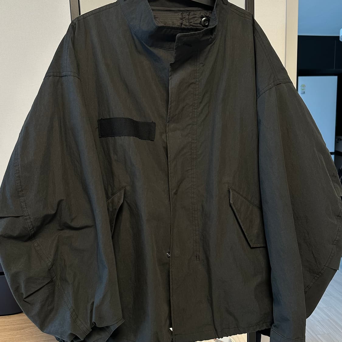 (S)프릭스스토어 m65 숏 모즈 코트 블랙 상품이미지5