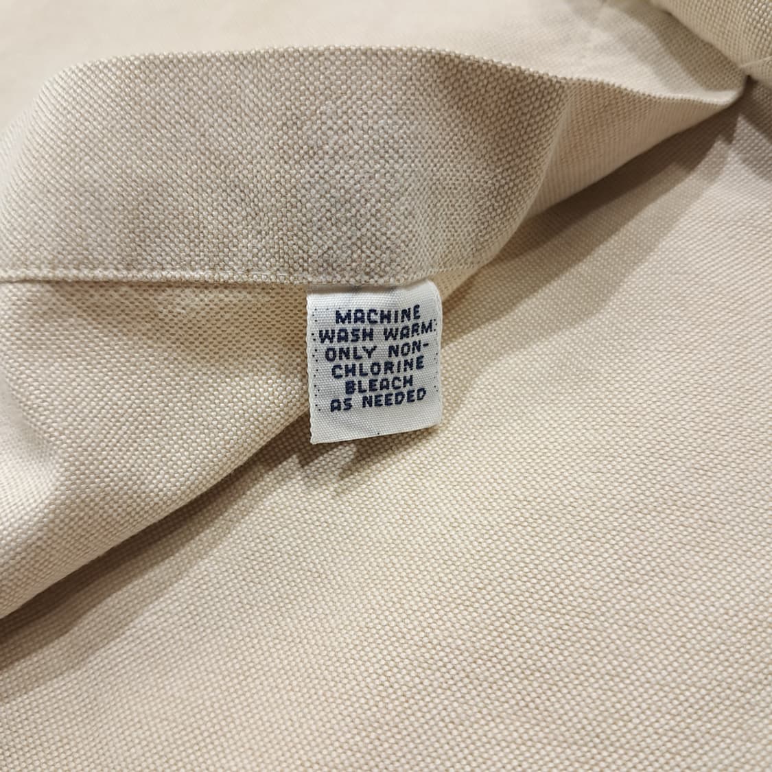 CL849 XL 폴로 90s 헤비옥스포드 샌드브라운 빅셔츠 남방 상품이미지6