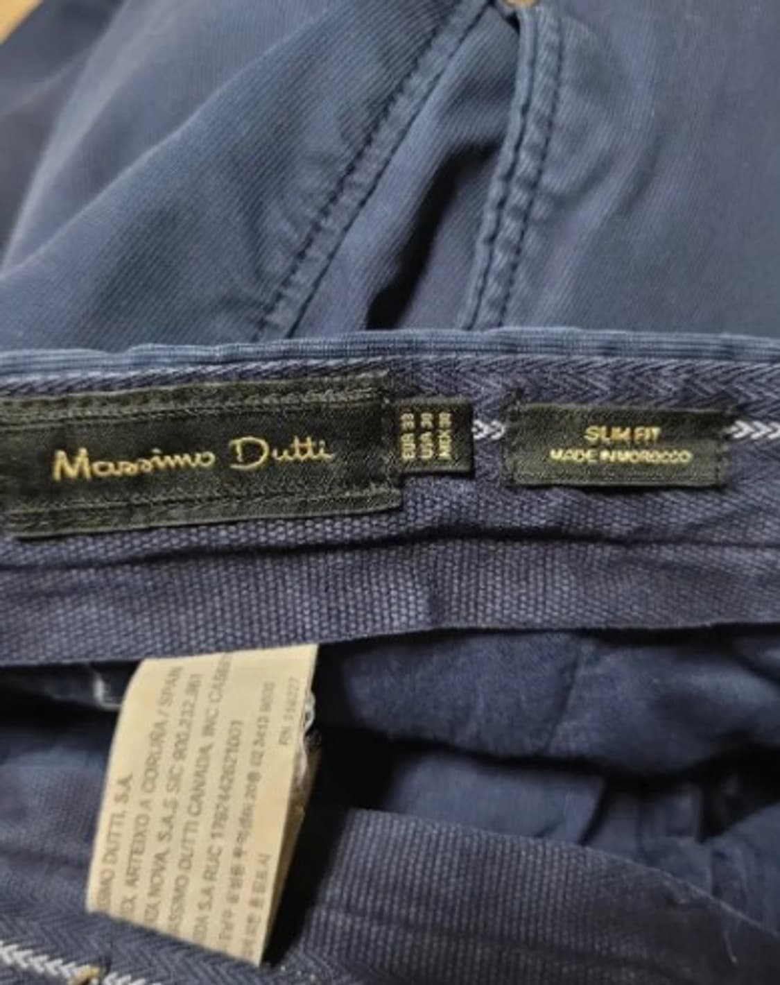 마시모뚜띠 남성 코튼 팬츠29 상품이미지4