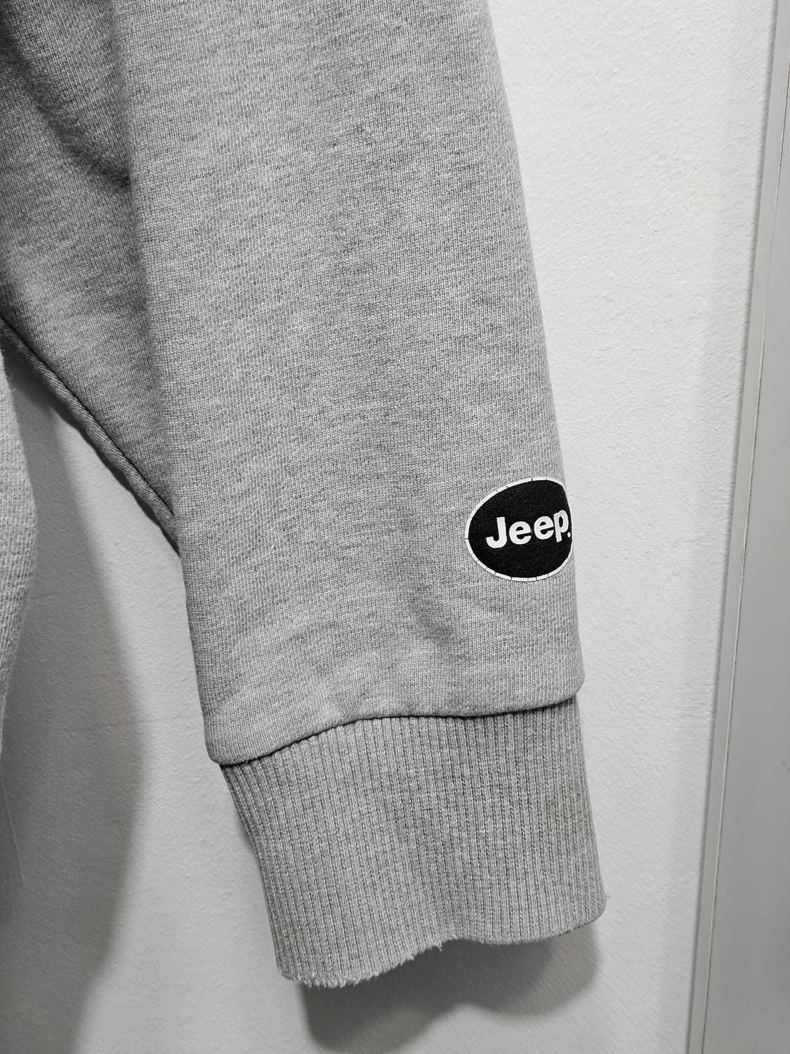 지프 Jeep 남녀공용 후드집업, 회색 L 상품이미지7