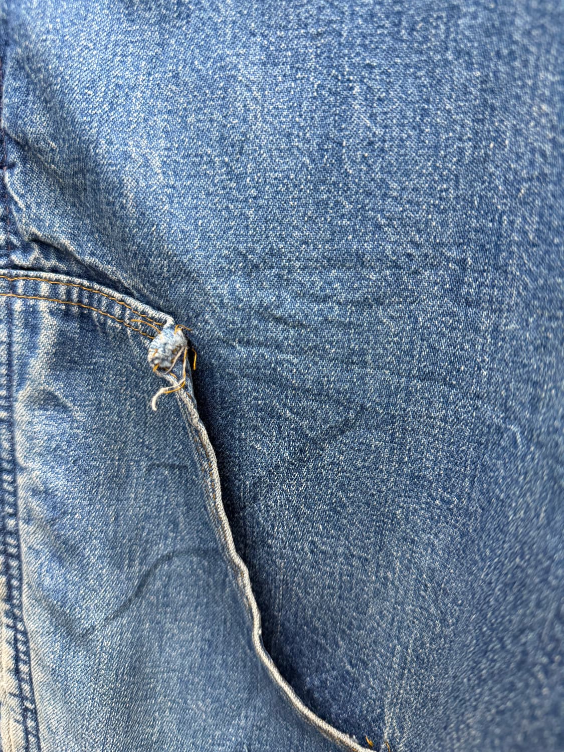 70s Carhartt denim active jacket 상품이미지7