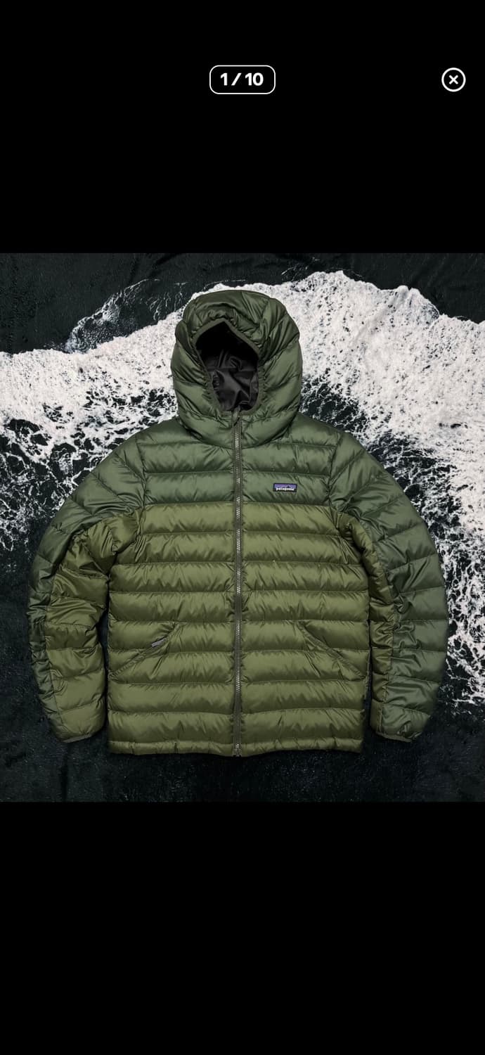 Patagonia reversible down hooded parka 상품이미지1