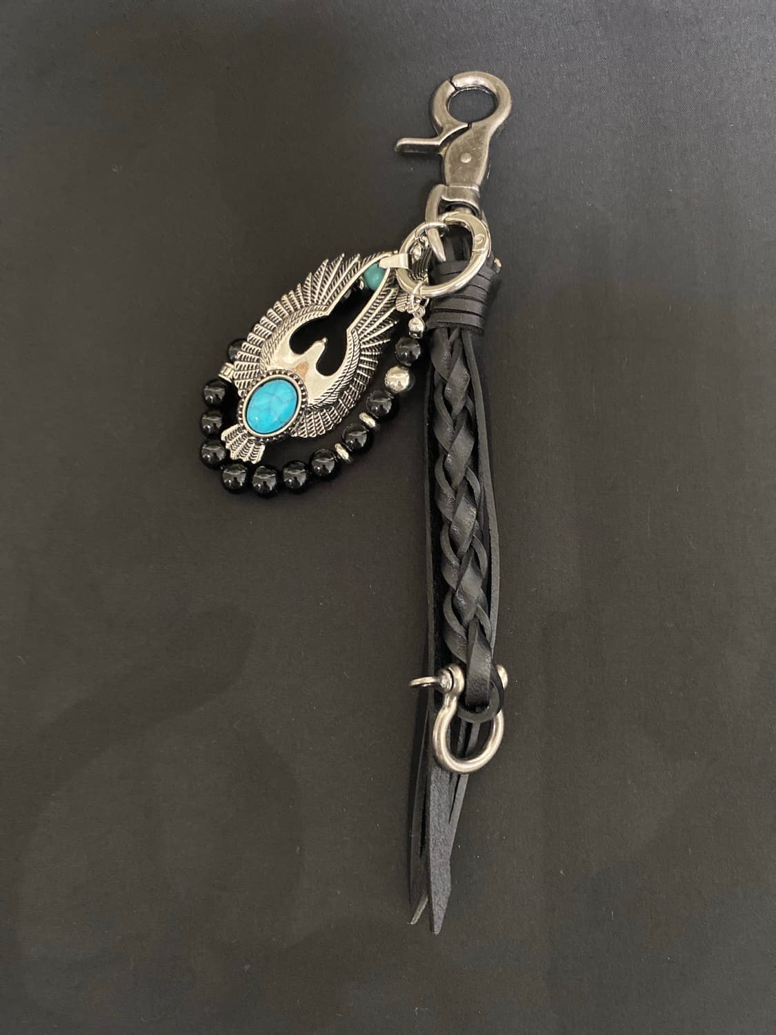 터키석 에스닉 키링 상품이미지2