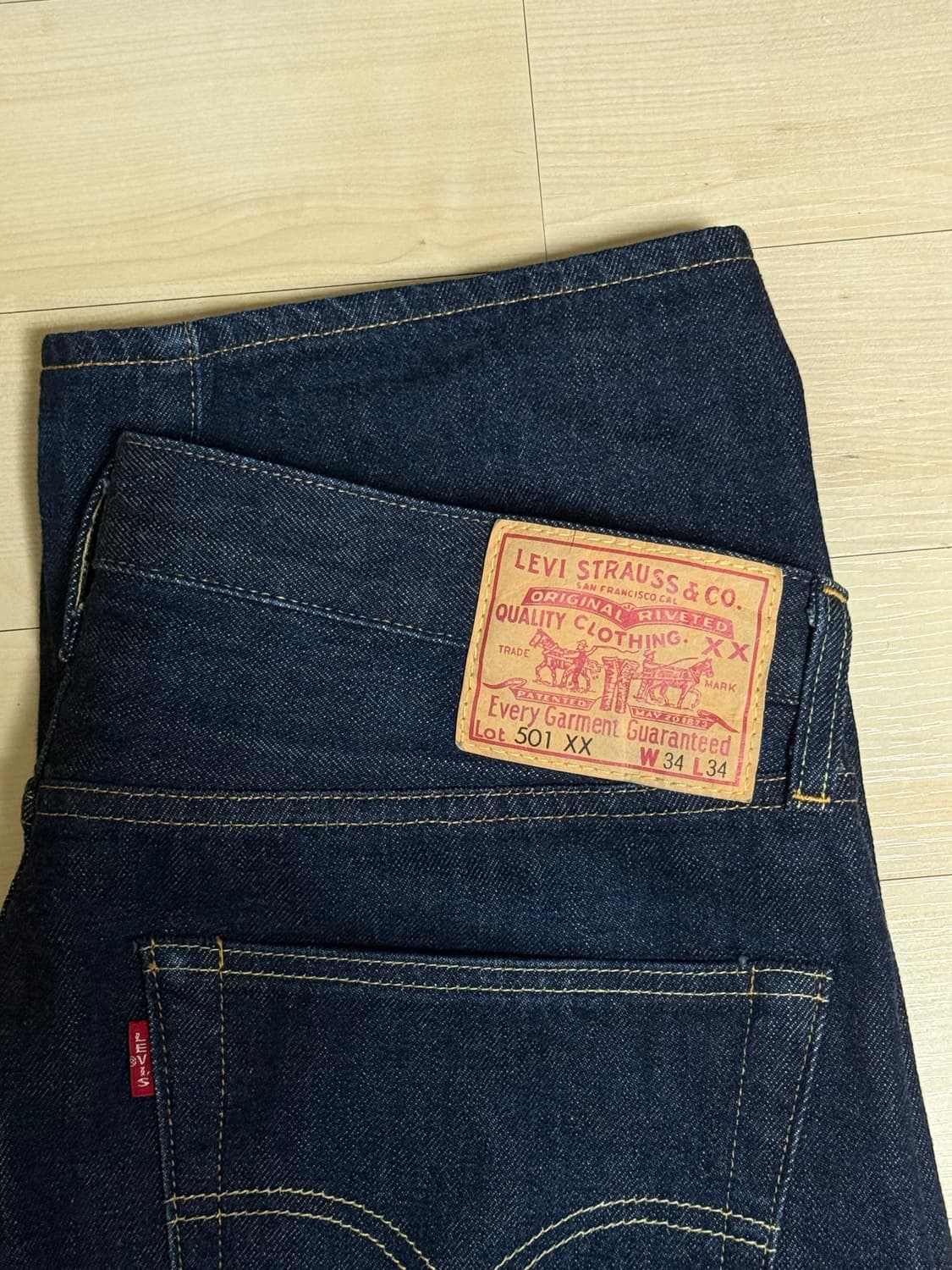 리바이스 LVC 55501 리지드 데님 34 X 34 상품이미지2