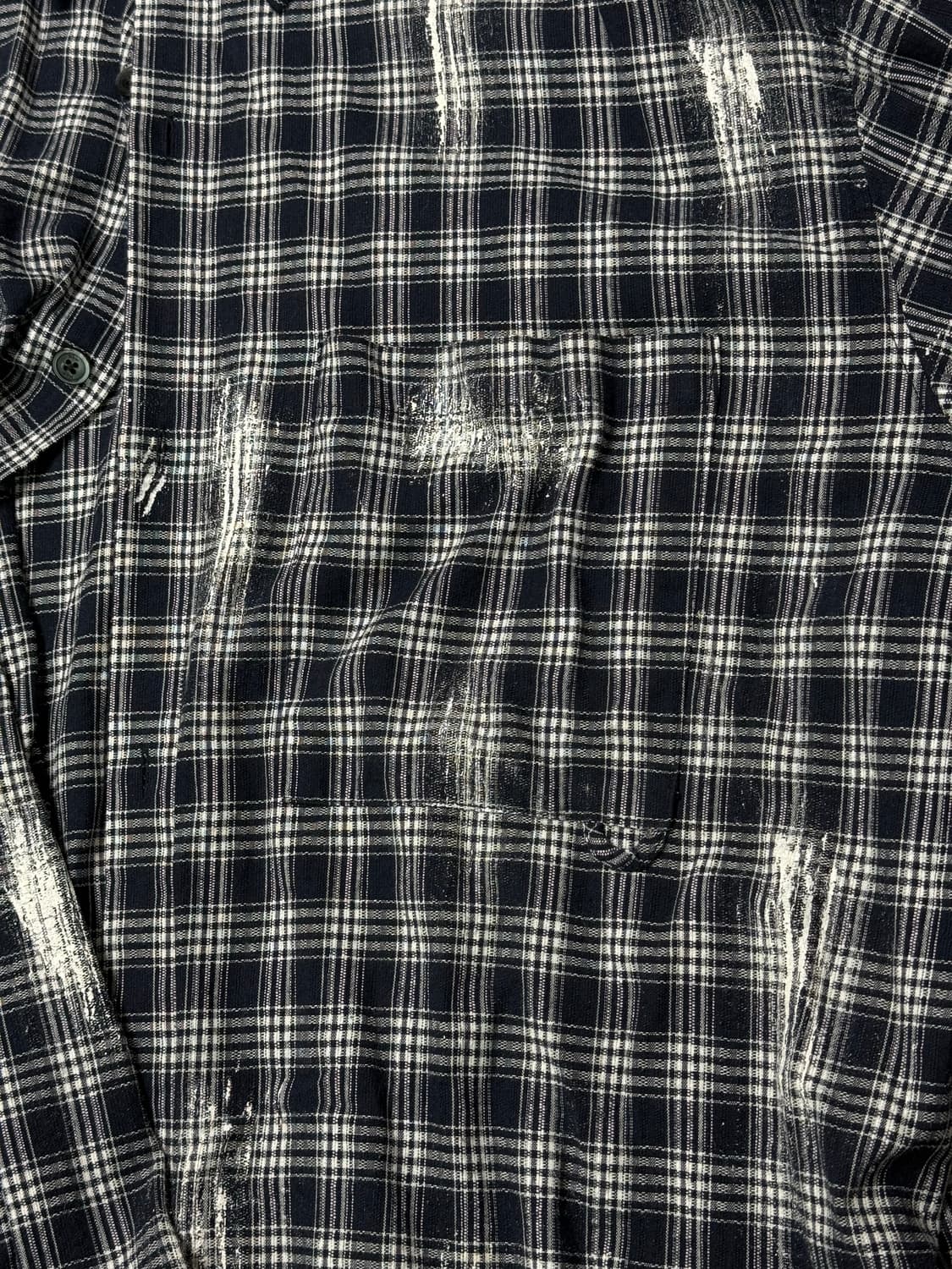 논플로어 페인팅 셔츠 판매합니다 상품이미지3