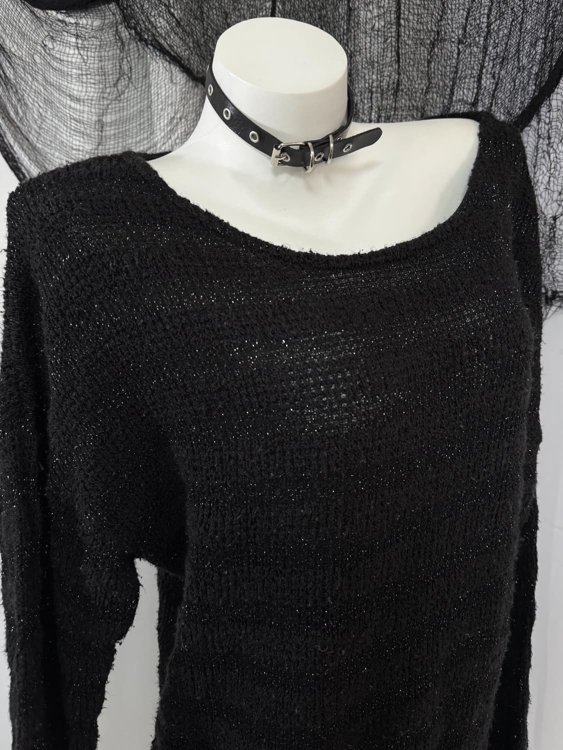 stripe glitter knit 상품이미지2