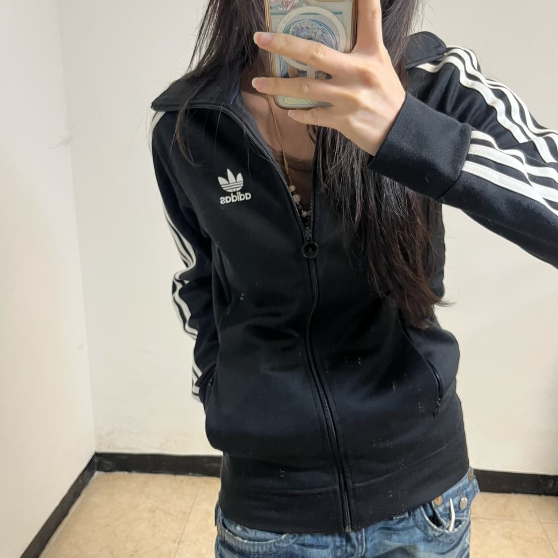 Adidas Black Europa Track Jacket 상품이미지3