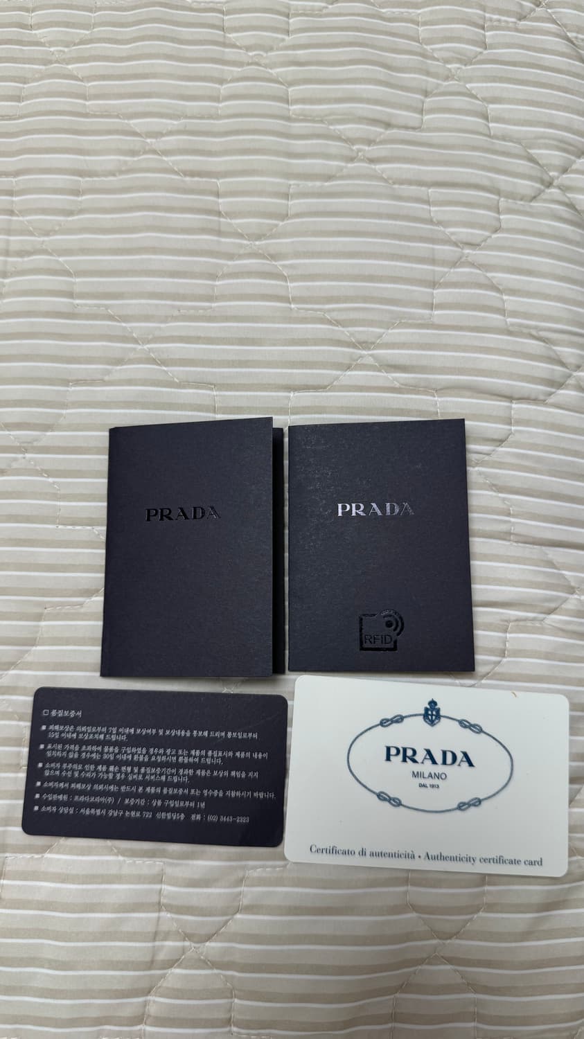 프라다 듀엣 리나일론 숄더백 블랙 상품이미지10