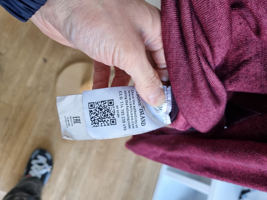 스톤아일랜드 와인 니트 상품이미지5