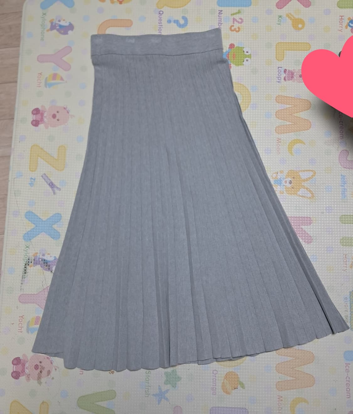 g studio 지스튜디오 니트 플리츠 롱 스커트 55 상품이미지6