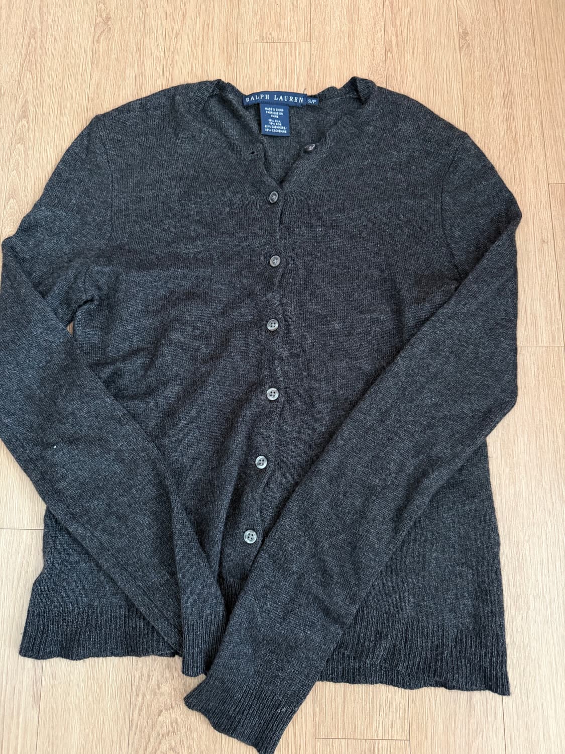 랄프로렌 실크캐시미어 가디건 상품이미지1