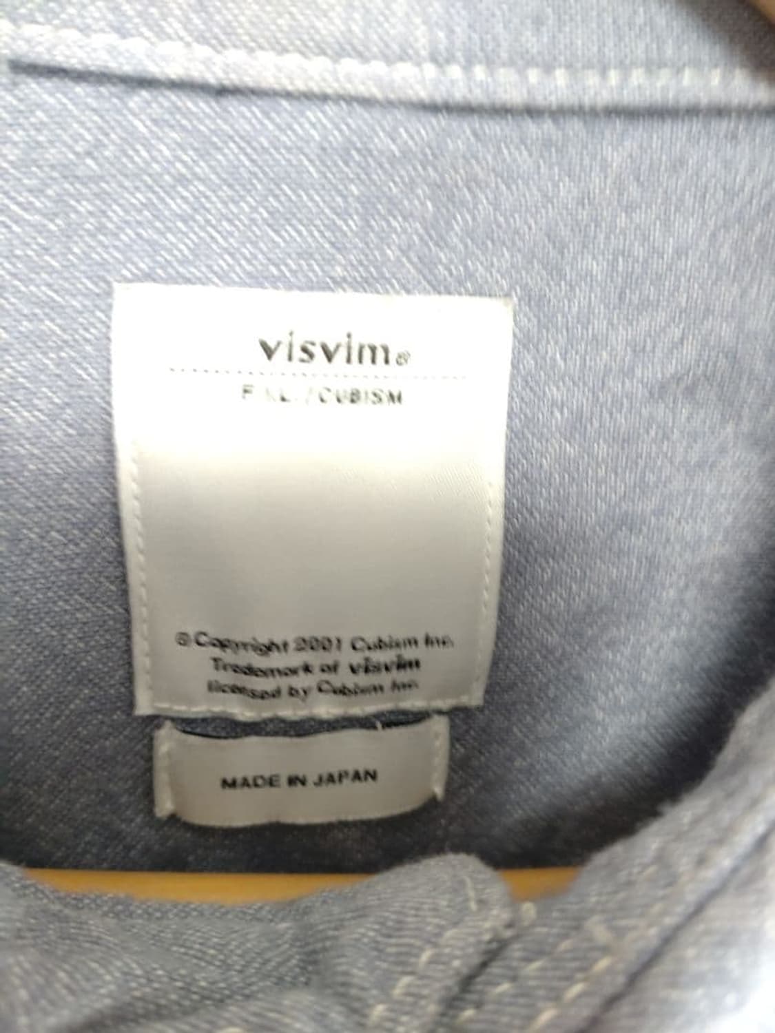 (2) 비즈빔 visvim DEADWOOD 샴브레이 셔츠 상품이미지6