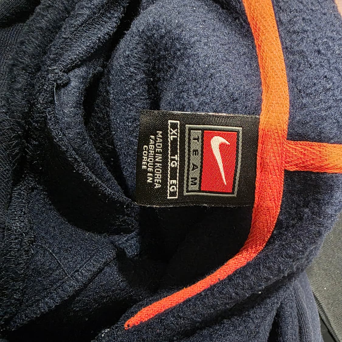 00's 나이키(NIKE) 레터링 기모 후드티 상품이미지5