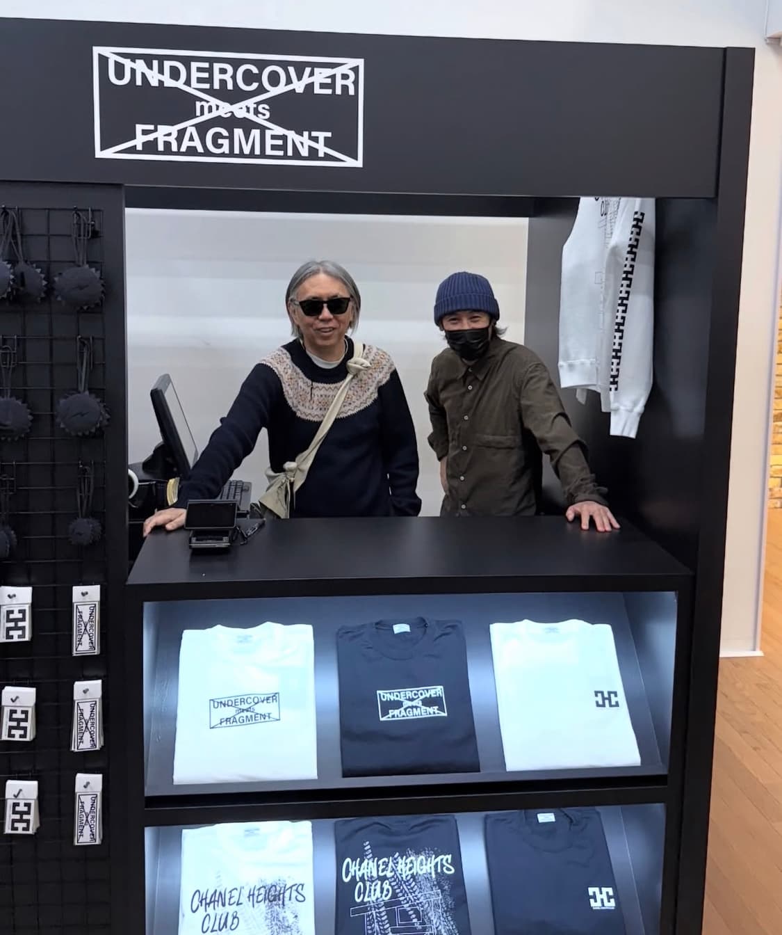 [3][L] 언더커버 x 프라그먼트 티셔츠 화이트  상품이미지8