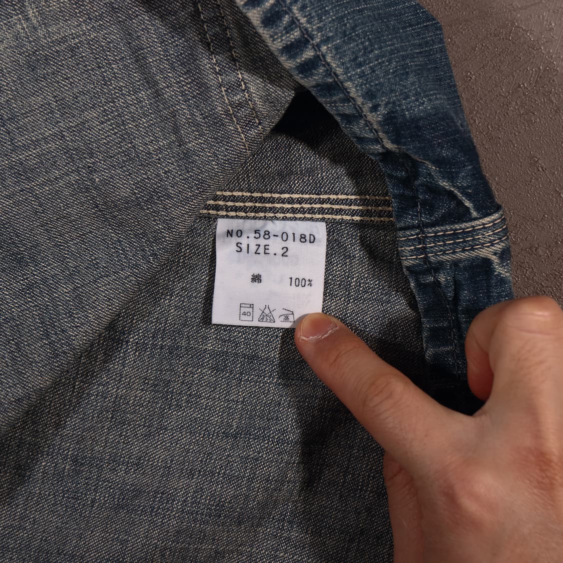 옴니갓 데님 퍼티그자켓 상품이미지4