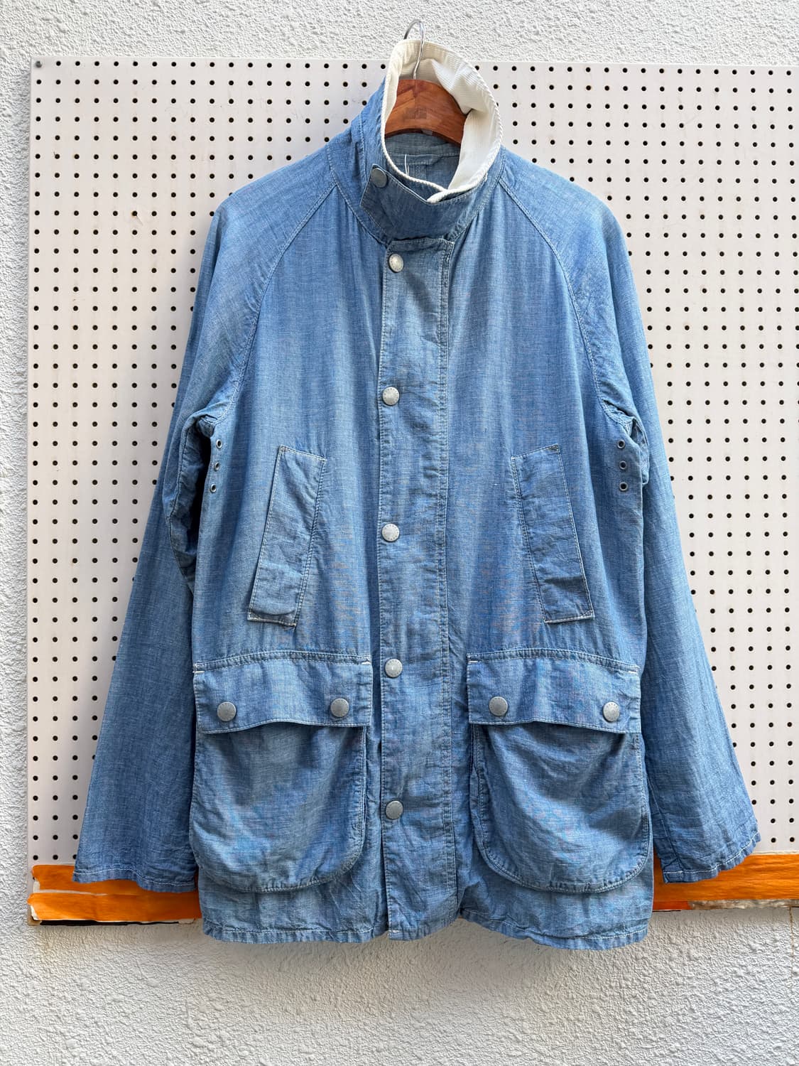 BARBOUR BEDALE CHAMBRAY 바버 비데일 샴브레이자켓 상품이미지6
