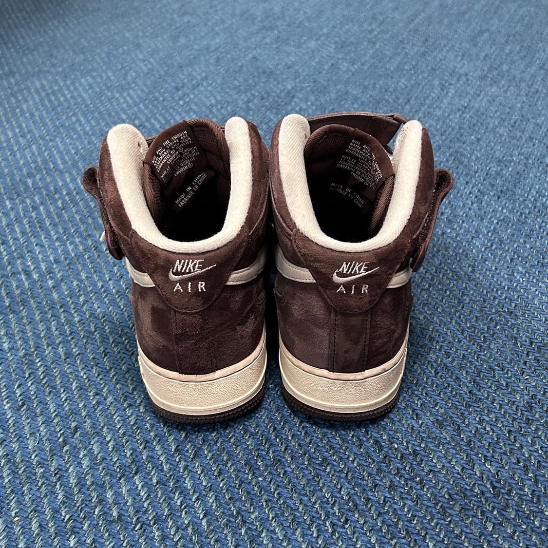 나이키 에어포스 초콜릿 미드 255 상품이미지3